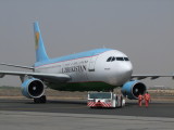 1237 2nd February 09 Uzbekistan Airways departing from Sharjah Airport.jpg