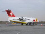 1601 19th February 09 Air Ambulance at Sharjah Airport.jpg