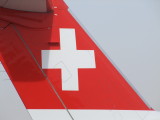 1601 19th February 09 Swiss Flag on tail.jpg
