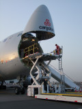 1753 23rd February 09 Cargolux at Sharjah Airport.jpg