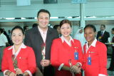 1206 15th August 06 First Air Arabia Operating crew through the new arrivals.JPG