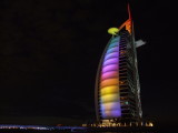Burg Al Arab Rainbow Lights Dubai.JPG