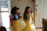 They didnt want to take their princess clothes off