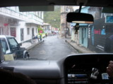Narrow roads on St. Lucia