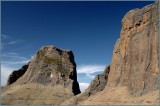 hiking under giants