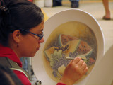 Artist at Work, Santa Rosa Majolica Pottery Factory