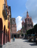 Plaza, and Parroquia, San Miguel de Allende