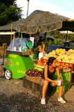 fruit stand, Orotina, Costa Rica