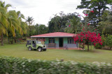 Little Green House Casita Verde and Green Jeep