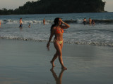 The Girl from Manuel Antonio Goes Walking