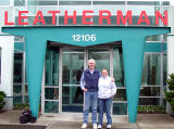 Juli Warner & Phil Carroll in Front of Leatherman
