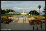 Approaching the War Memorial