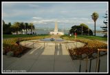 Approaching the War Memorial