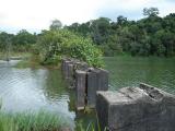 An abandoned bridge