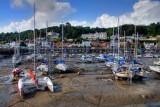 Tides out at St. Aubin, Jersey