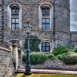Lamppost and gateway, Windsor Castle