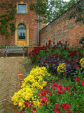 Garden corner, Barrington Court (5768)