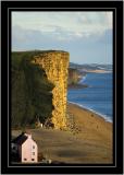 The pink house, West Bay, Dorset