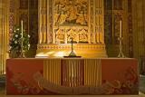 The high altar, Sherborne Abbey, Sherborne, Dorset