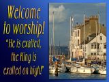 Welcome slide from the Weymouth 02 series