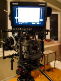 Cinevate dual rig- rear view from the left