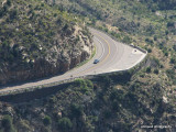 a lookout point on Mt. Lemmon.