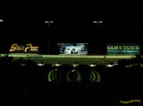 Exiting the infield