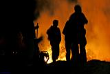 Evening Fire