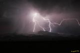 Heat Lightening lighting -strikes the Virgin Mountains