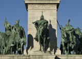 Heroes Square, Arpad, 7 Magyar Tribes