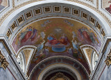 Fresco over altar