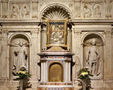 Reconstructed altar, Bakcz Chapel