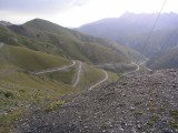 Rugged, mountainous, empty Kyrgyzstan