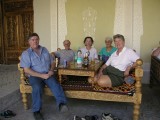 Bukhara - relaxing at our lovely guest house (Lyabi Haus)