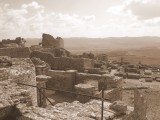 Dougga - sepia panorama