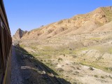 Entering the Seldja Gorge, Red Lizard train excursion