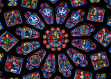 Detail of Rose Window at Chartres