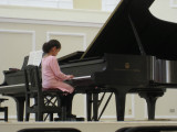 Alyssas piano recital at Wheaton College