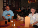 Bob and Barb, our silent auction organizers.