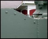 Close up right rear side screw detail