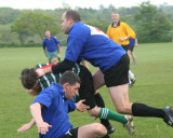 Ralph Almost injures Himself Bending Down to Tackle Gareth