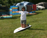 Bethan Rides in on a Particularly Big Wave