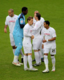 Gulliver Gives the Team Talk In Lilliput