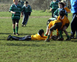 Daniel Laying the Ball Back