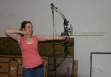Heidi and her bow