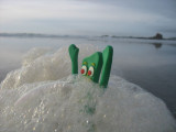 Gumby is attacked by the foam monster