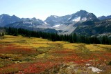  View Toward  Spider Gap  From Cloudy Pass