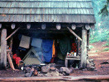 Drying My Stuff Out At Cliff Lake Shelter