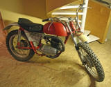 Old Bultaco 250 Dirt Racer