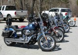  Several Of The 100 Or So Harleys At The Fest
